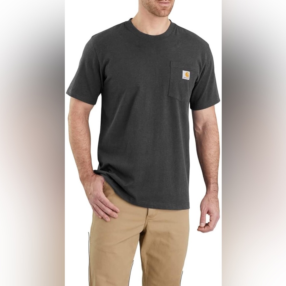 Carhartt Men's Relaxed Fit Heavyweight Short-Sleeve Pocket T-Shirt XL NWOT